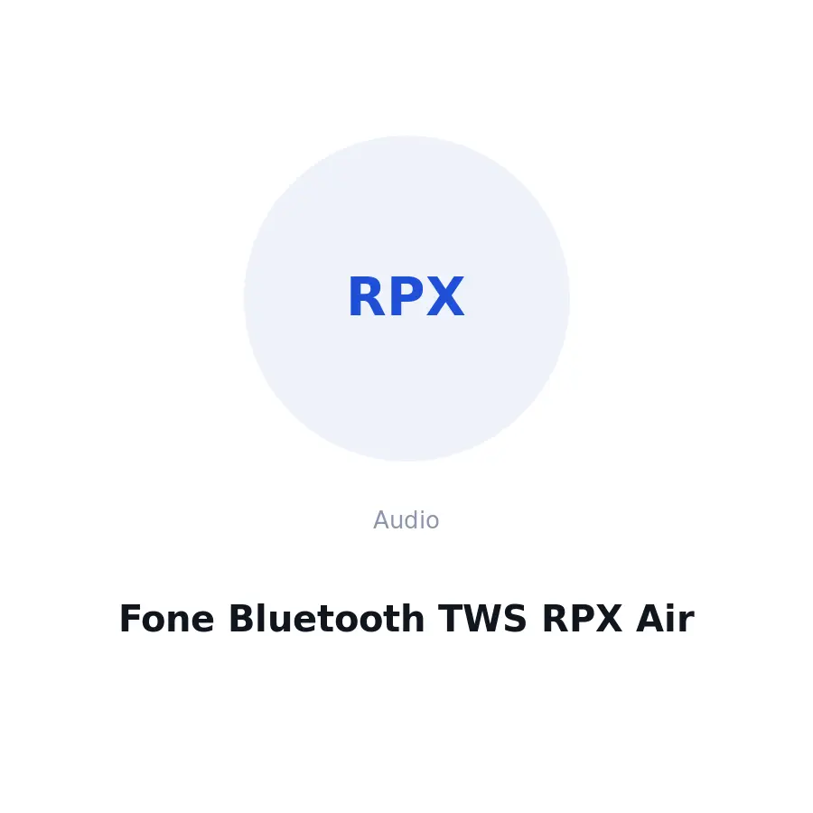 Fone Bluetooth TWS RPX Air